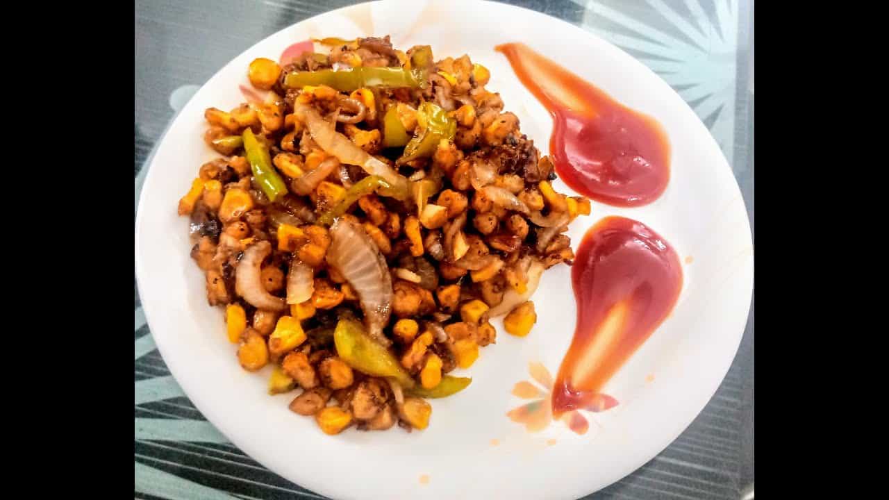 घर पे बनाये होटल जैसे टेस्टी क्रिस्पी कॉर्न चिल्ली  | Crispy corn chilli recipe | Delicious Pakwan