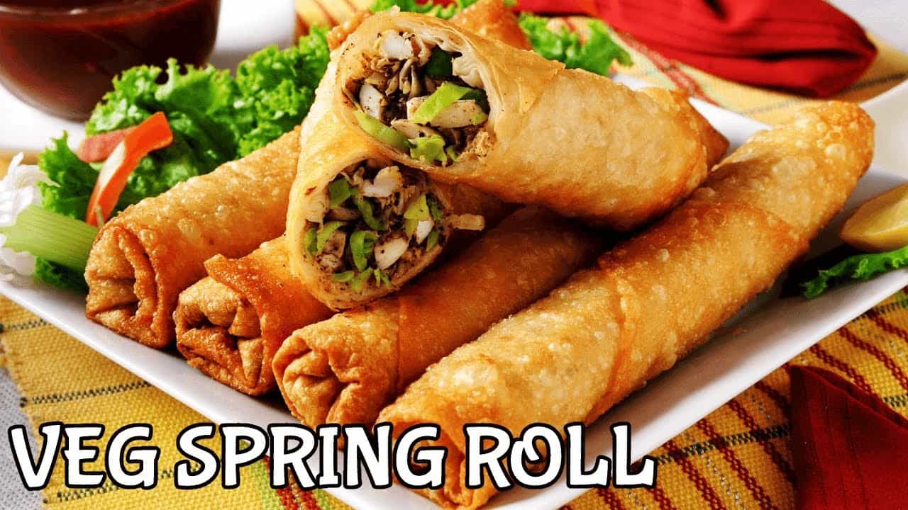 Spring Roll Recipe | Veg Spring Roll Recipe | Spring Roll Recipe In Hindi | Ramadan Special 😋 😋