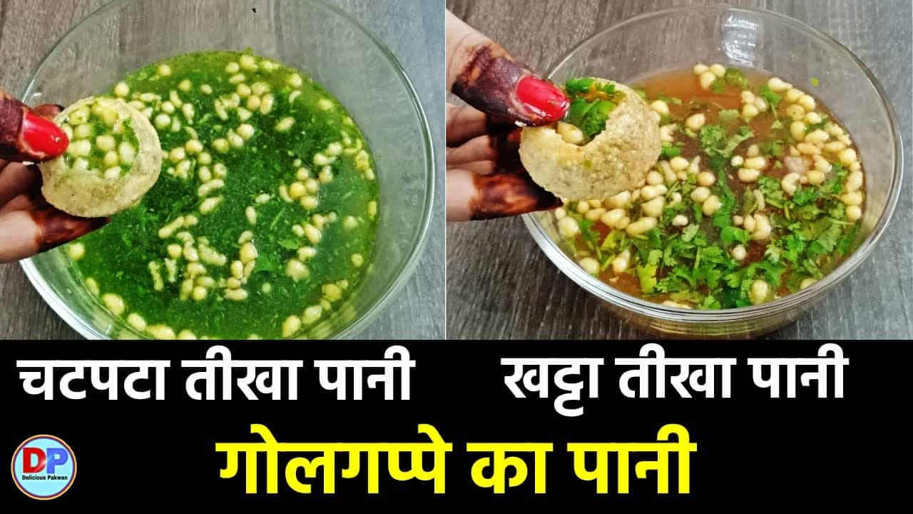 Pani Puri Ka Pani Recipe | पानीपूरी का ठंडा और मसालेदार तीखा पानी | Delicious Pakwan