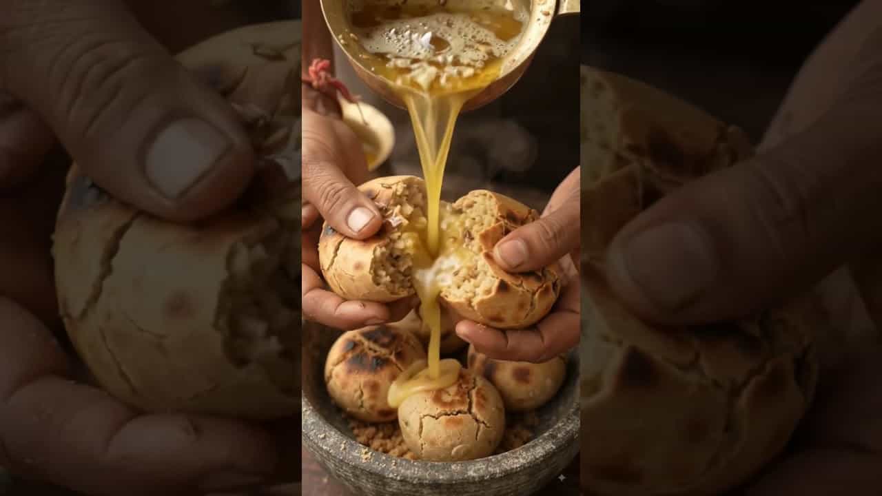 daal bati Churma background