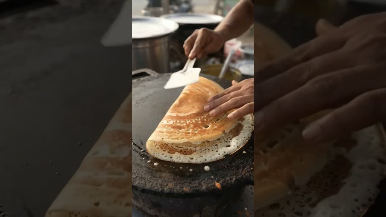 Masala Dosa Recipe - Video Thumbnail
