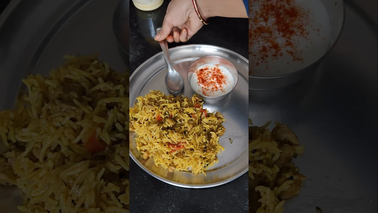 #simplethali #soyabeanrice #food #shortsfeed #youtubeshorts #viralvideo #ytshorts #trending #shorts