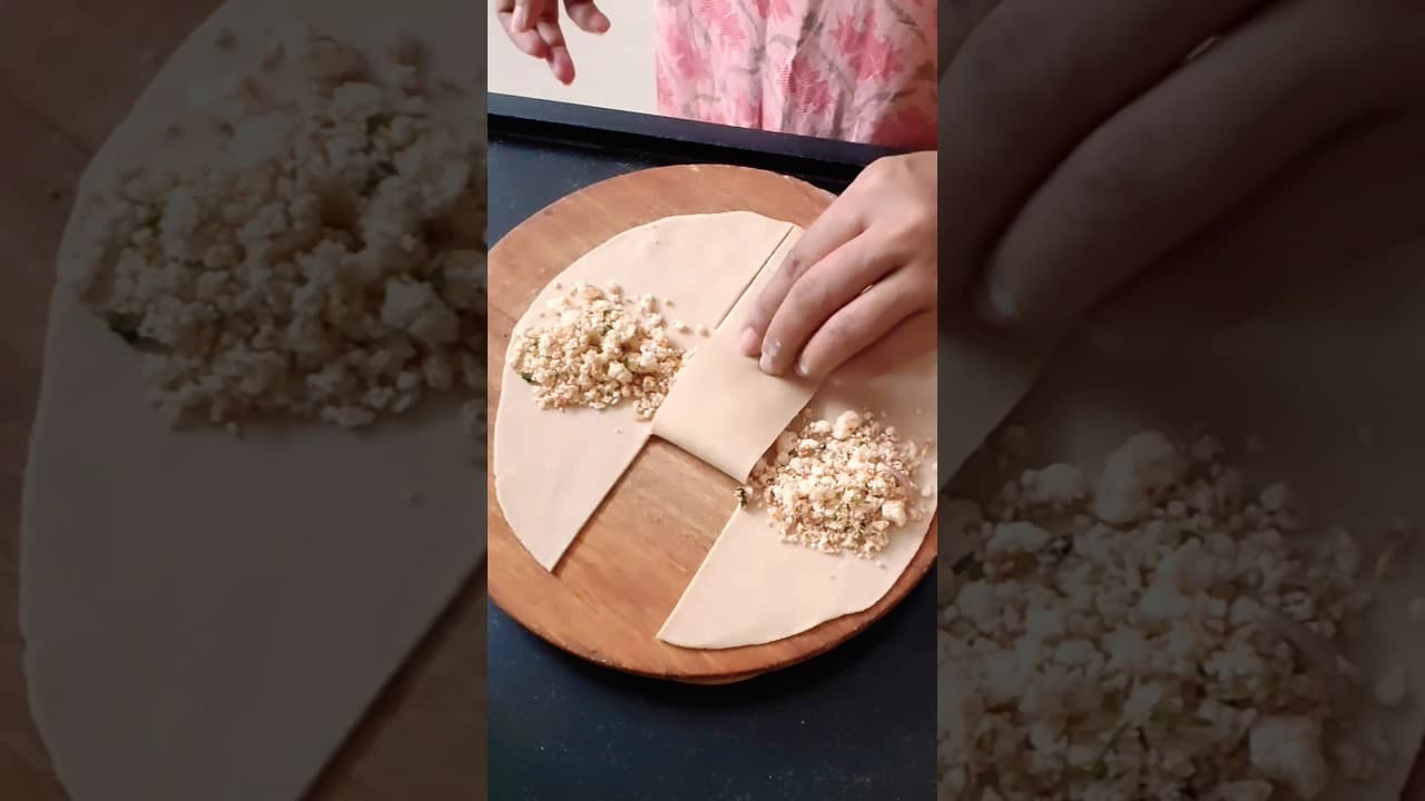 easy folding Paratha
