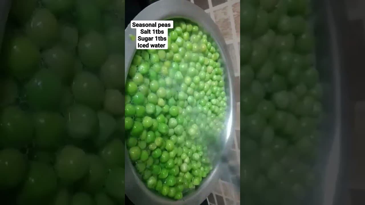 Frozen peas