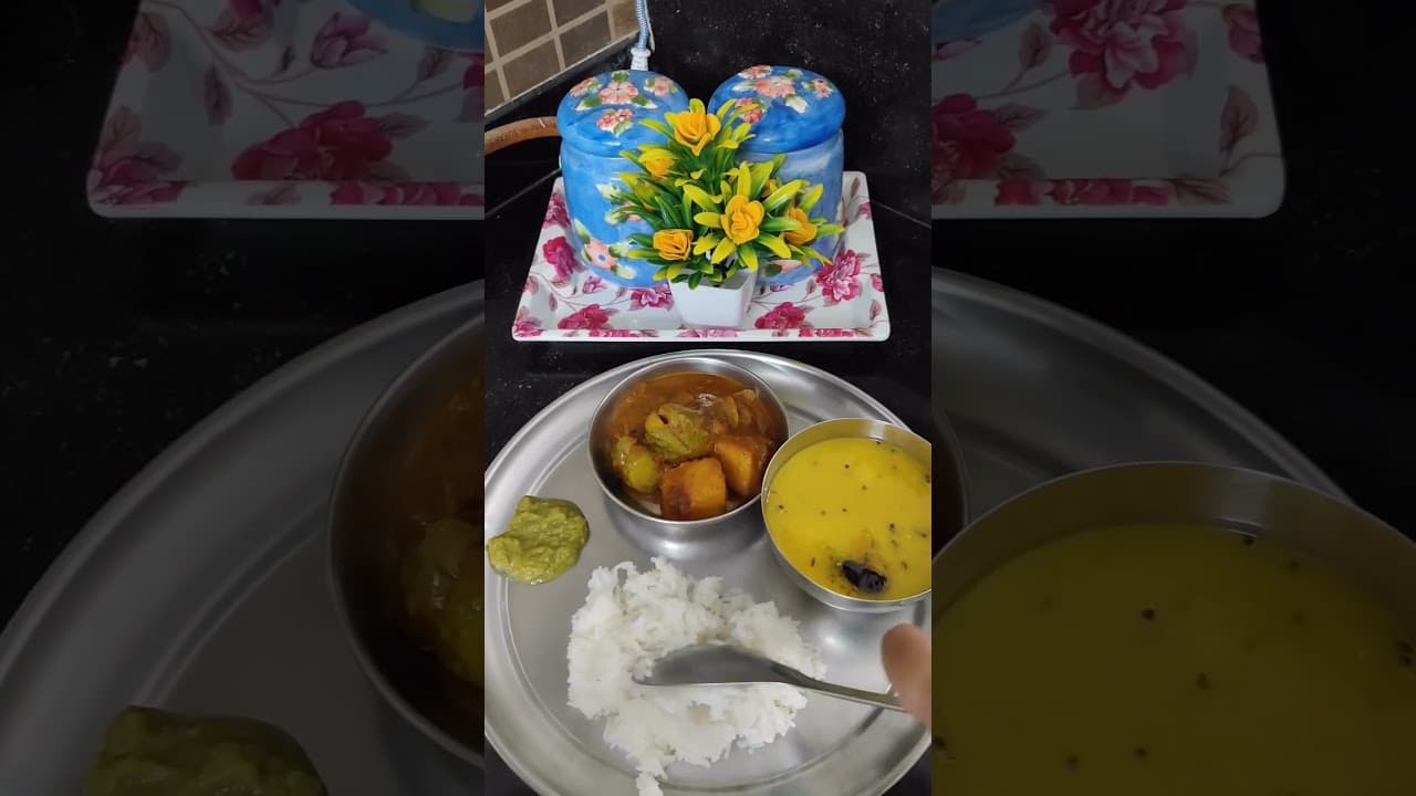 Lunch thali Monday